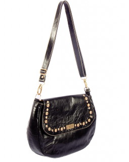 Bolsa de Couro Transversal 455  Preta
