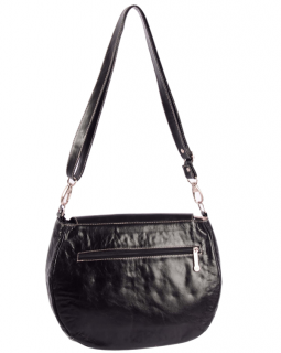 Bolsa de Couro Transversal 455  Preta