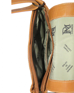 Bolsa de Couro Transversal 199 Canela
