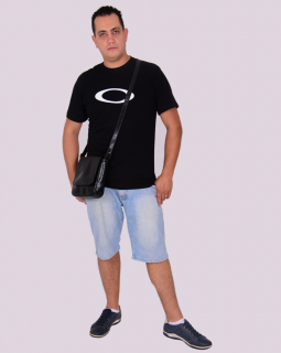 Bolsa de Couro Transversal 199 Canela