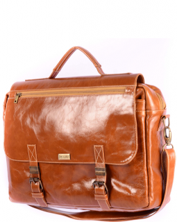 Pasta de Couro 123 Canela