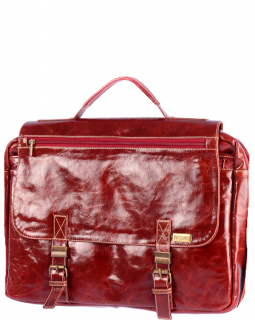 Pasta de Couro 123 Bordô