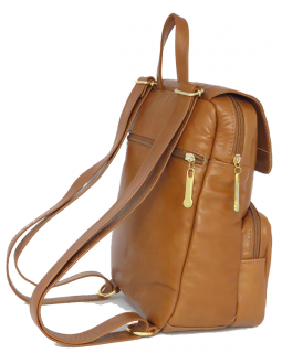 Mochila de Couro  469 Canela