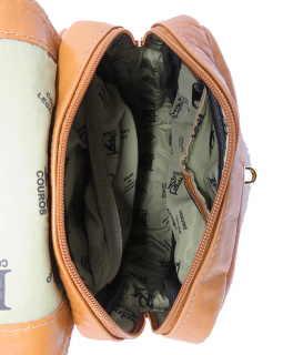 Mochila de Couro  469 Canela