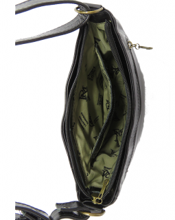 Bolsa de Couro Transversal 197 Preta