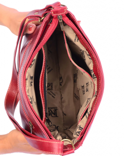 Bolsa de Couro Tiracolo 456