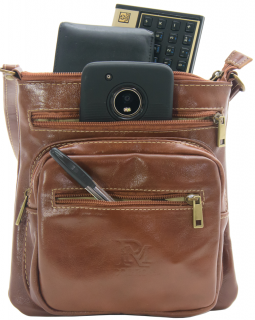 Bolsa de Couro Tiracolo 198