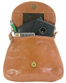 Bolsa de Couro Tiracolo  104