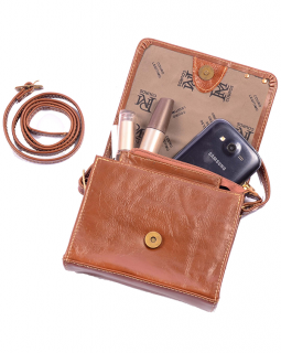 Bolsa de Couro Transversal de Mão 106