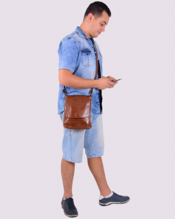 Bolsa de Couro Transversal - 210