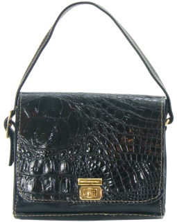 Bolsa de Couro Transversal de Mão - 107