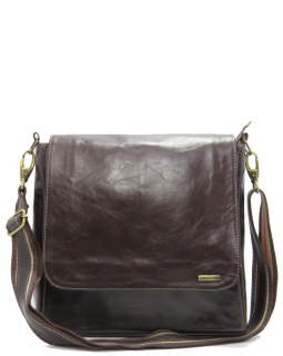 Bolsa de Couro Tiracolo 456M Café