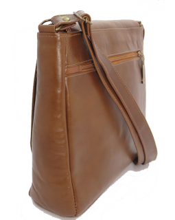 Bolsa de Couro Tiracolo 456M Madeira