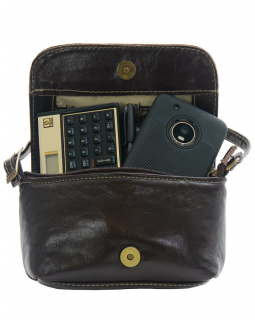 Bolsa de Couro Tiracolo 200 Café