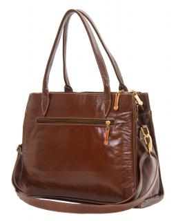 Bolsa de Couro Três Divisões 297 Madeira