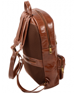 Mochila de Couro 450 Madeira