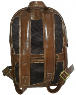 Mochila de Couro 450 Madeira