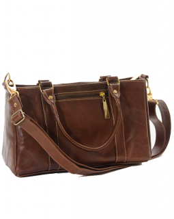 Bolsa de Couro Três Divisões 550 Madeira