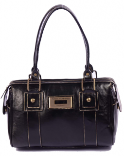 Bolsa Baú  Elegance Luxo Preta