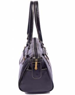 Bolsa Baú  Elegance Luxo Preta