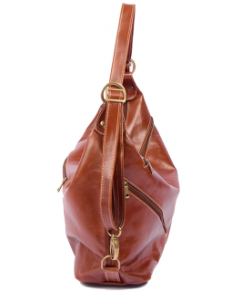 Bolsa de Couro estilo Mochila  467 Madeira