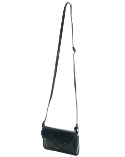 Bolsa de Couro Tiracolo  103 Preta