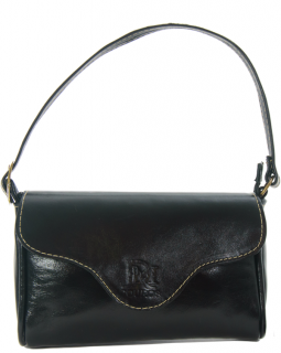 Bolsa de Couro Tiracolo  103 Preta